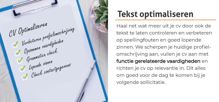 Tekst optimaliseren