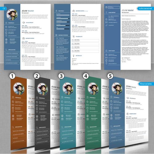 Kleuren cv opmaak 15