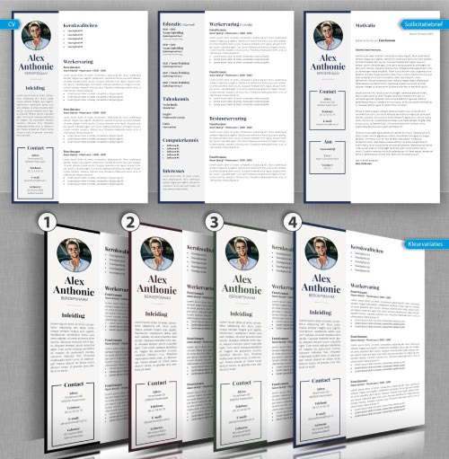 Kleuren cv opmaak 43
